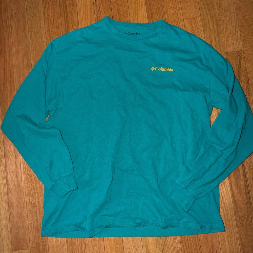 Men’s Columbia Seasonal Camping Edition Long Sleeve Size XL #earthy #crunchy